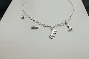 Shepherd Country Charm Necklace - Sterling Silver