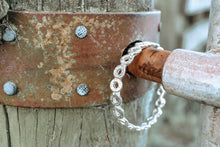 Load image into Gallery viewer, Fired Bullet Bangle in Sterling Silver - Limited Edition