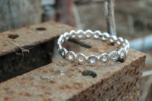 Load image into Gallery viewer, Fired Bullet Bangle in Sterling Silver - Limited Edition