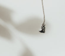 Load image into Gallery viewer, Mini Cowboy Boot Necklace - Sterling Silver