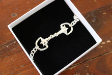 Load image into Gallery viewer, Lonestar Bit Bracelet in Sterling Silver