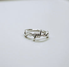 Load image into Gallery viewer, Barbed Wire Ring - Sterling Silver