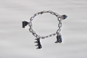 Shepherd Country Charm Bracelet - Sterling Silver