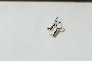 Cowboy Boots Earrings - Sterling Silver