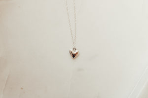 Heart Necklace - Sterling Silver