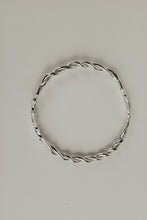 Load image into Gallery viewer, Barbed Wire Bangle - Sterling Silver - shipping in two weeks