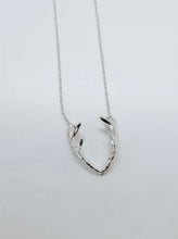 Load image into Gallery viewer, Sterling Silver Antler Necklace